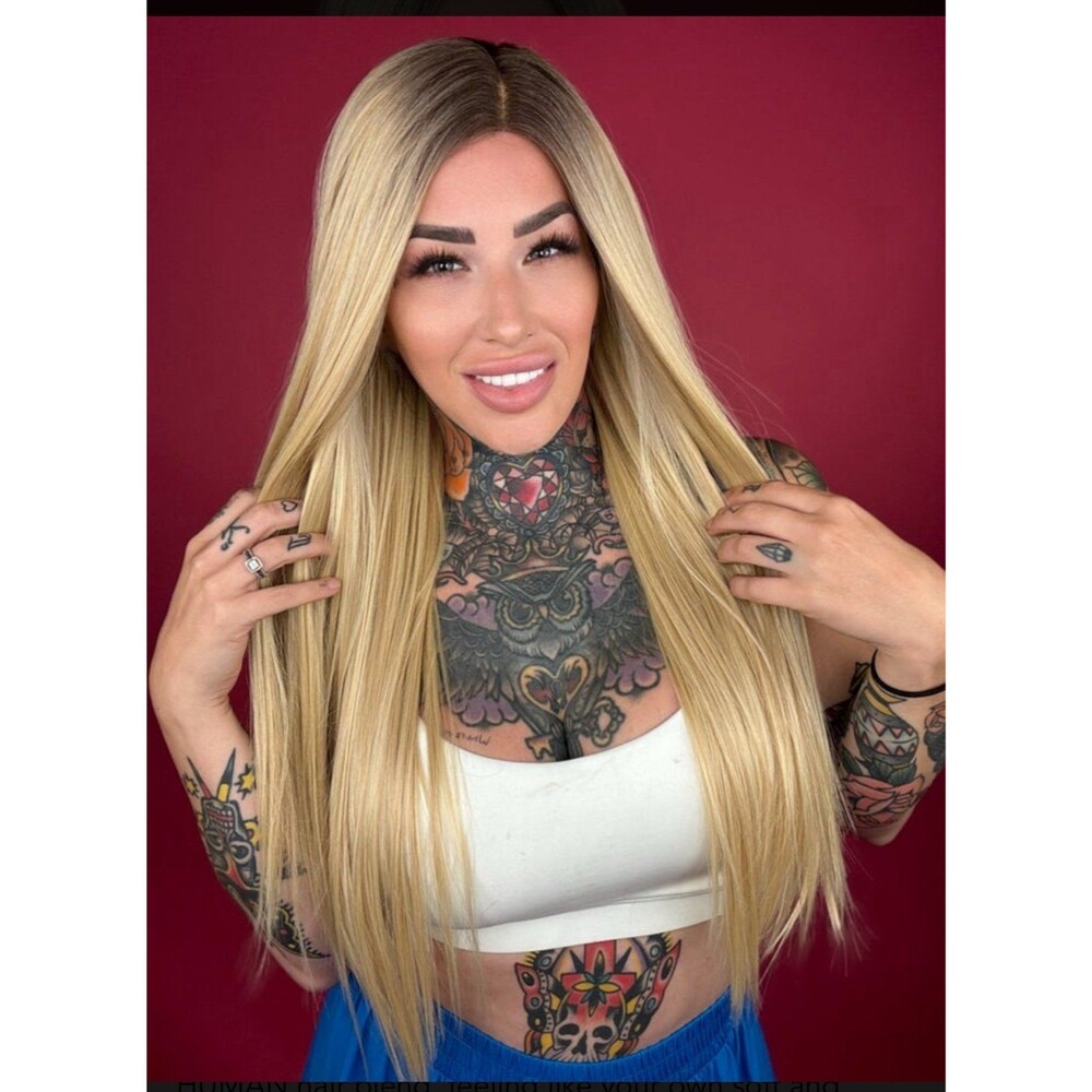 Rebel Gypsy “ Sunset Avenue”Human hair blend wig